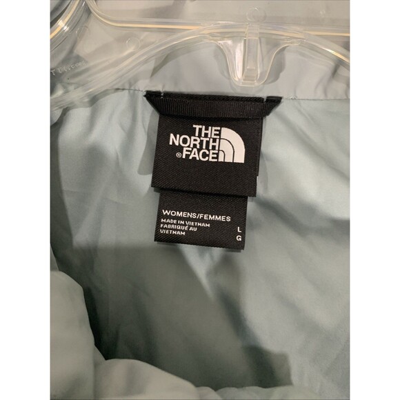 North Face Mashup Light Sage Green Jacket Coat Womens L - Picture 4 of 9